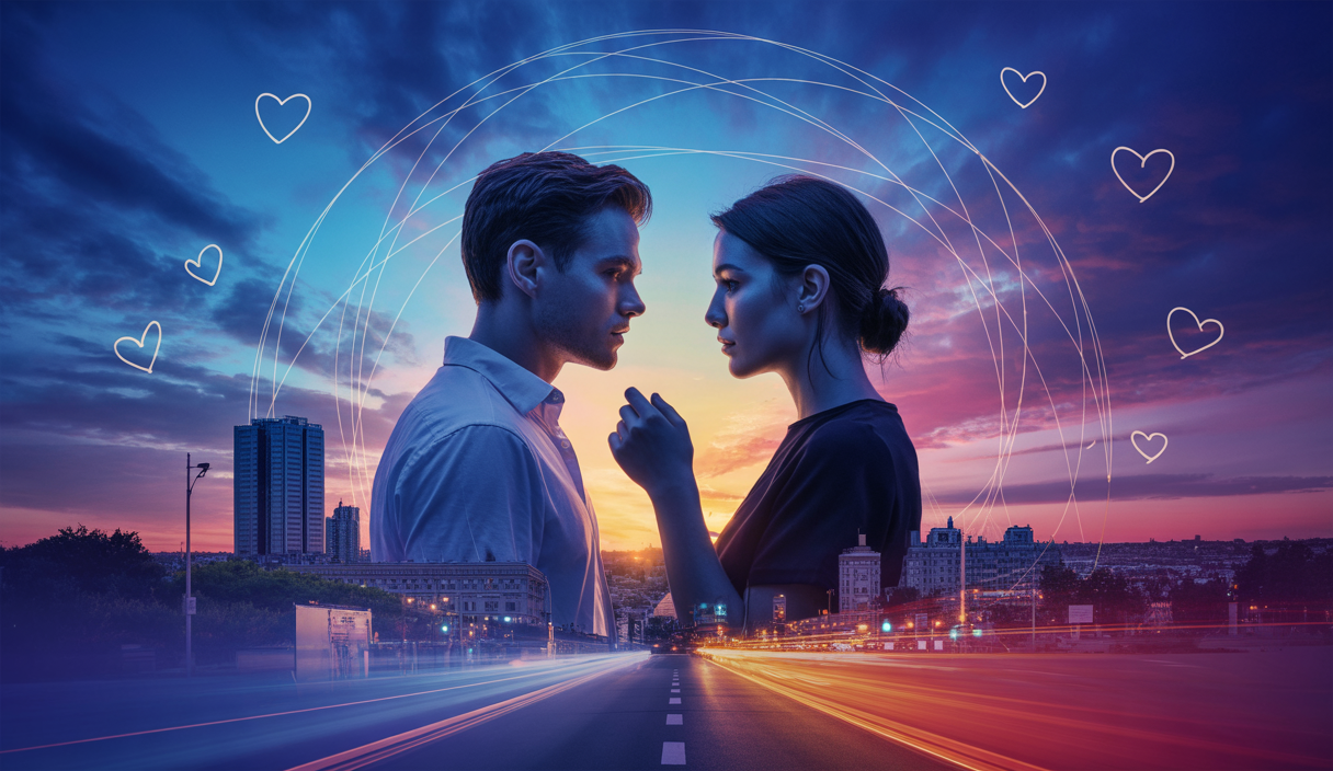 Exploration visuelle des dynamiques relationnelles modernes.