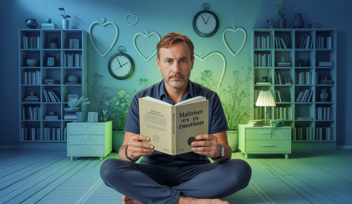 Illustration symbolique sur la gestion des obsessions amoureuses.