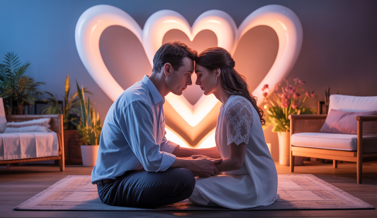 Illustration de l'influence de la théorie de l'attachement sur les relations amoureuses